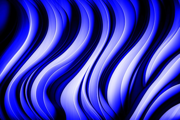 Abstract wavy lines Illustration background design