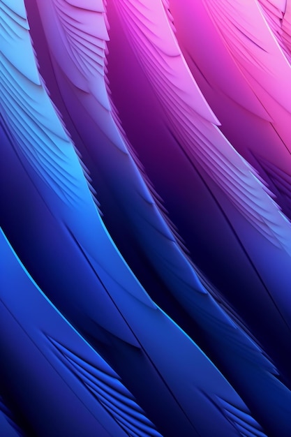 Abstract Wavy Motion Background Ai generative