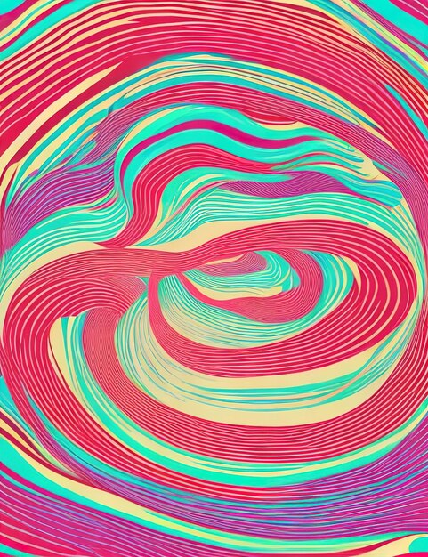 Abstract wavy pattern background