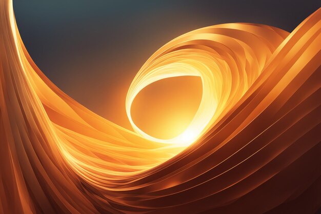 Photo abstract wavy pattern sun light wallpaper