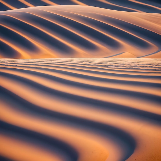 Фото Абстрактный волнистый песчаный фон. текстура песка в пустыне или на пляже. фиолетовая тонировка цвета.