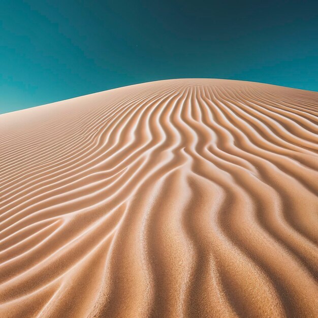 Abstract wavy sandy background Texture of sand in desert or on the beach Purple color toning