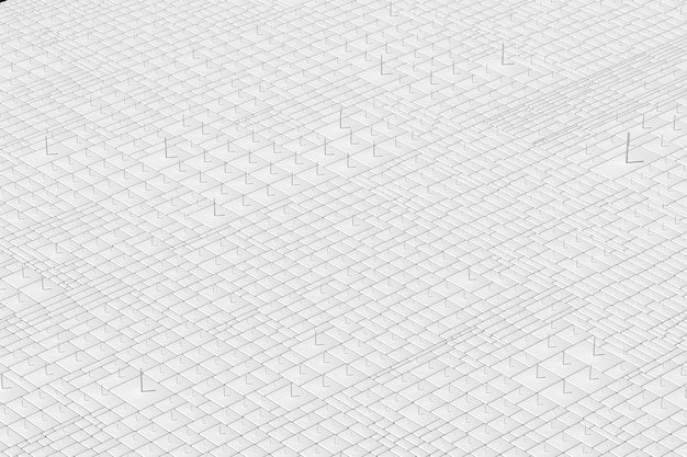 Abstract white 3d background