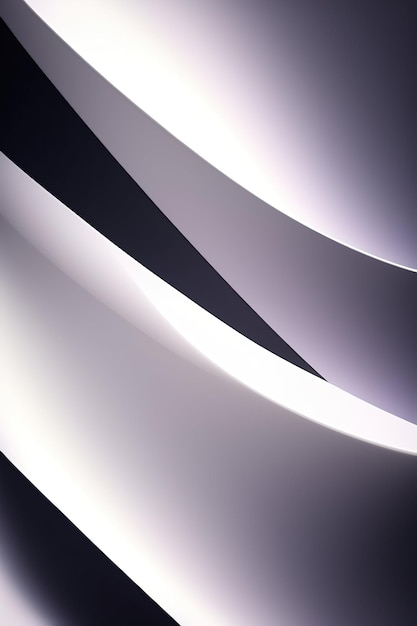 Abstract White 3D Background