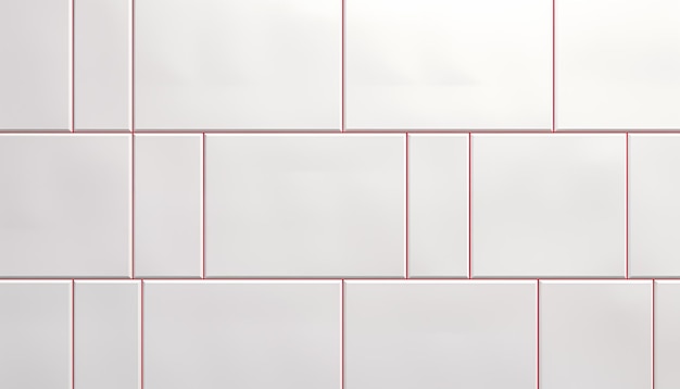 Foto sfondio bianco astratto con motivi rettangolari e quadrati