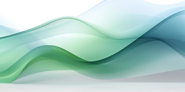 Abstract white background with soft wave digital web design