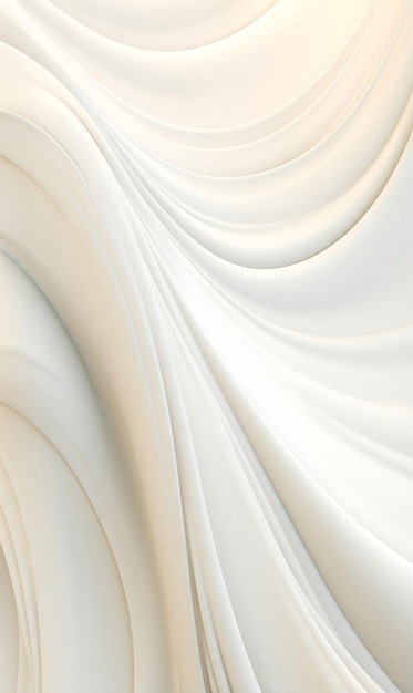 Abstract white background with wavy lines