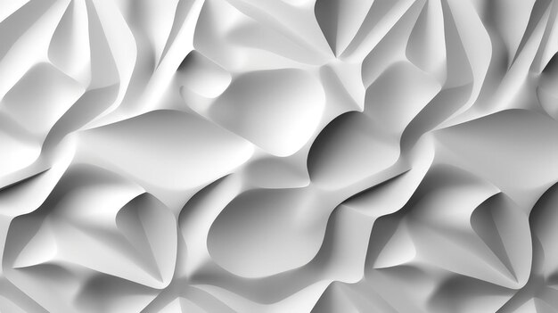 An abstract white background with a wavy pattern