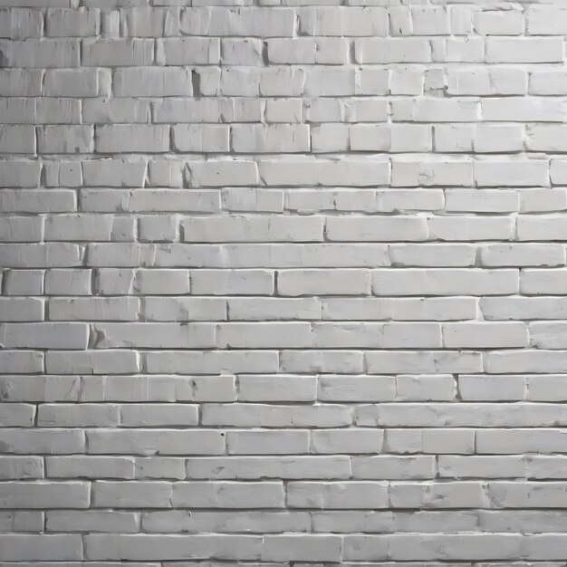 Photo abstract white brick wall background