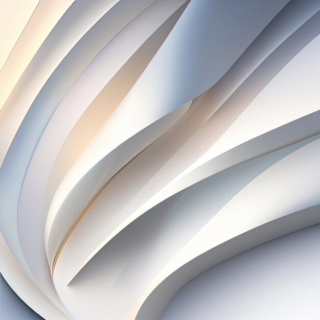 Abstract White Design Background