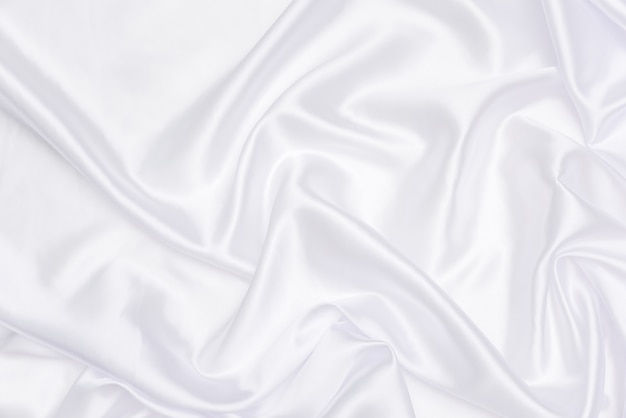 Abstract white drapery cloth, Pattern and detail grooved of white fabric 