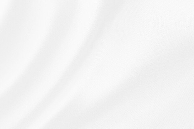 Photo abstract white fabric cloth texture blur background