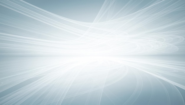 Abstract White Futuristic Background