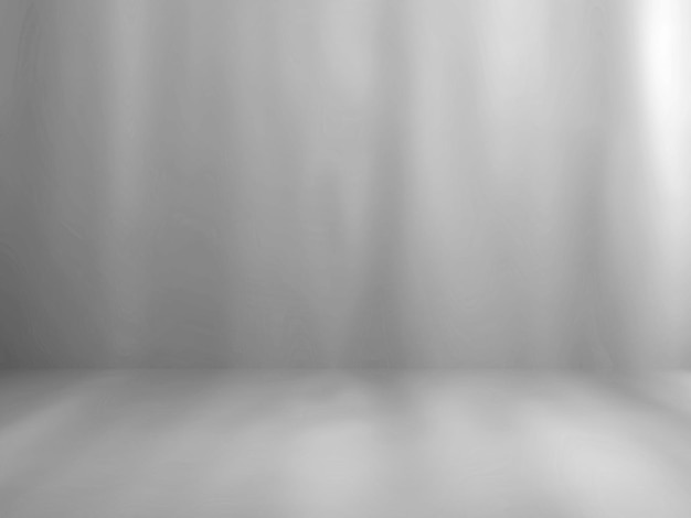 Photo abstract white gradient plain studio background