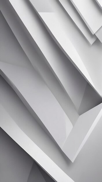 Abstract white and grey gradient color with modern geometric background for graphic design element