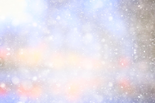 abstract white light blurred snow background, glamor christmas glow design