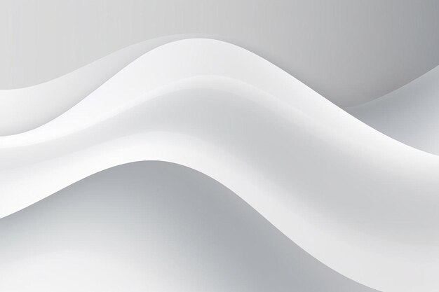 Abstract white and light gray wave modern soft luxury texture with smooth and clean vector subtle