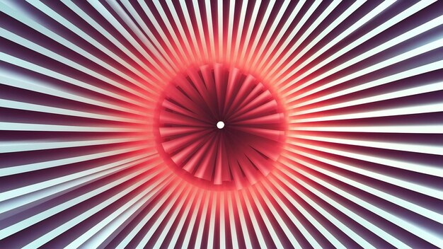 Abstract of white lines background minimal dynamic shape 3d rendering