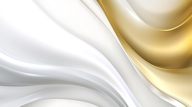 Abstract white luxury liquid Wave Background