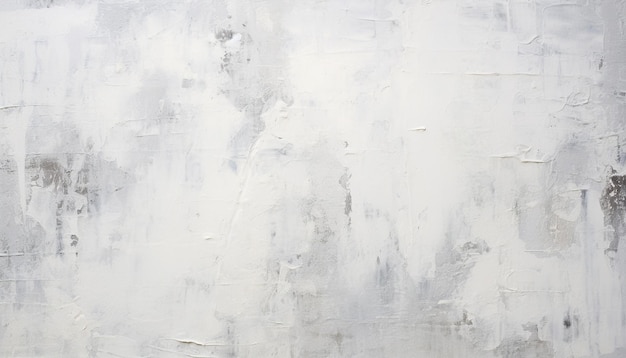 Abstract white oil paint brushstrokes texture pattern painting wallpaper background backdrop