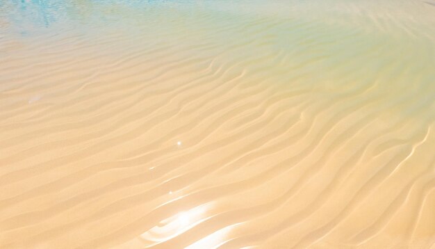 사진 추상적인  모래 해변 배경 물 표면에 태양 빛 아름다운 추상적인 배경