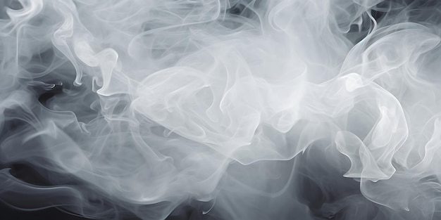 Abstract white smoke background texture