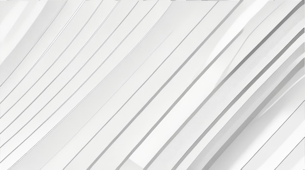 Abstract White Smooth Curve Wave Modern Beauty