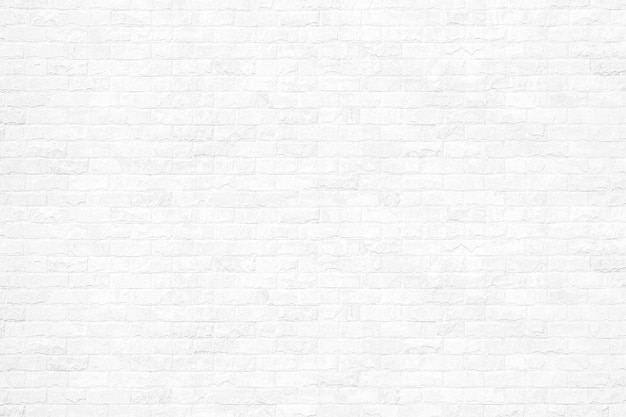 Abstract white stone brick wall texture background