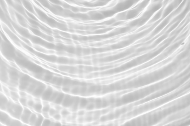 Abstract white transparent water shadow surface texture natural ripple background