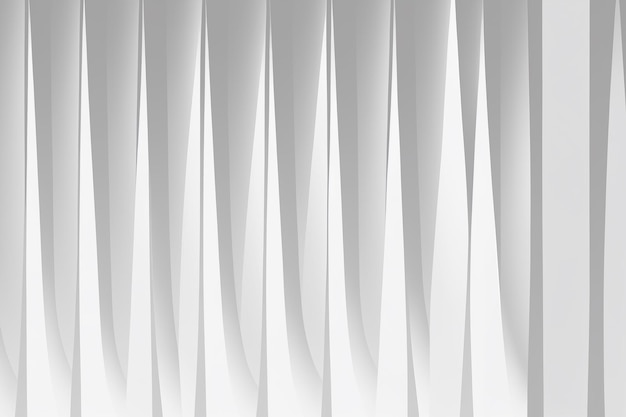 Abstract white wave background Minimal white graphic wallpaper 2D Illustration