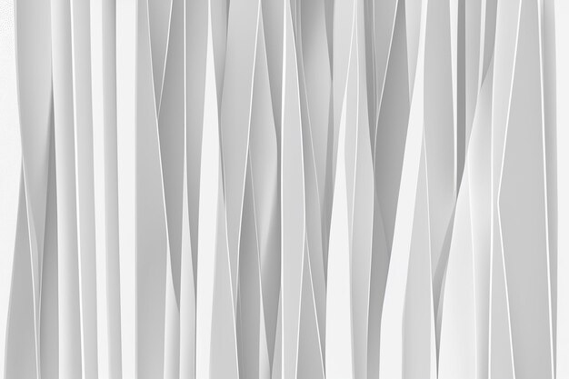 Abstract white wave background Minimal white graphic wallpaper 2D Illustration