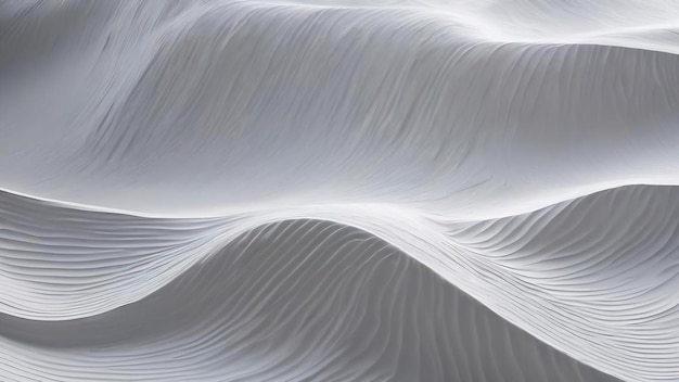Abstract white wave line background