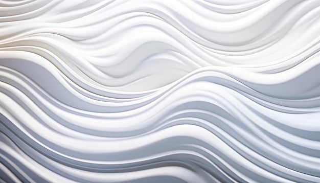 Abstract white Waving texture background Pattern