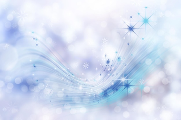 Abstract Winter background abstract bokeh