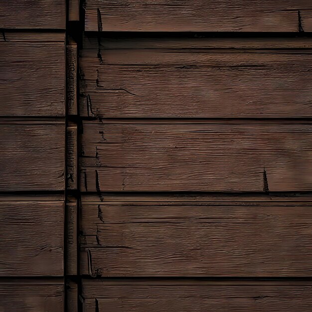 Abstract Wooden Background with Dark Brown PanelsxA