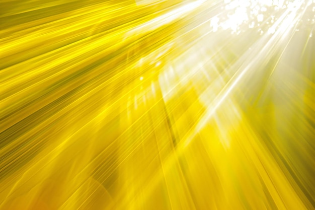Abstract yellow background with some smooth lines in it and some rays in it