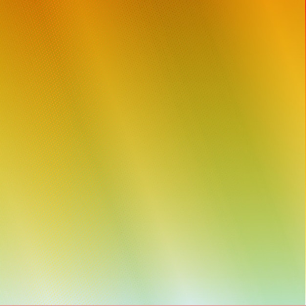 Abstract yellow gradient square background with copy space