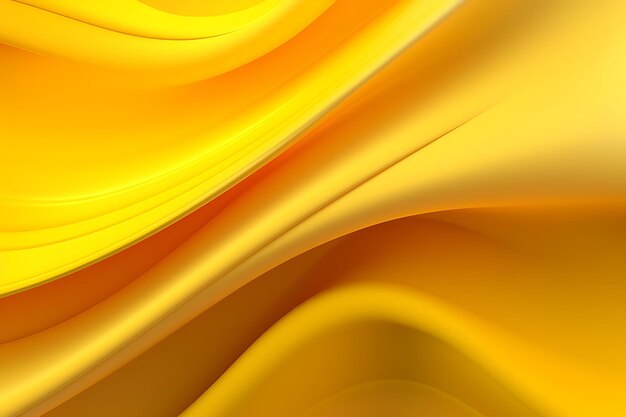 Photo abstract yellow liquid wave background