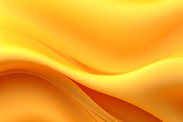 Abstract yellow liquid wave background