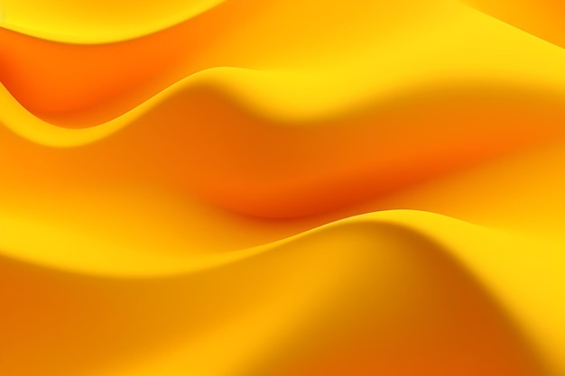 Abstract yellow liquid wave background