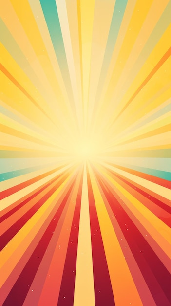 Abstract yellow sunburst pattern background for modern graphic design element