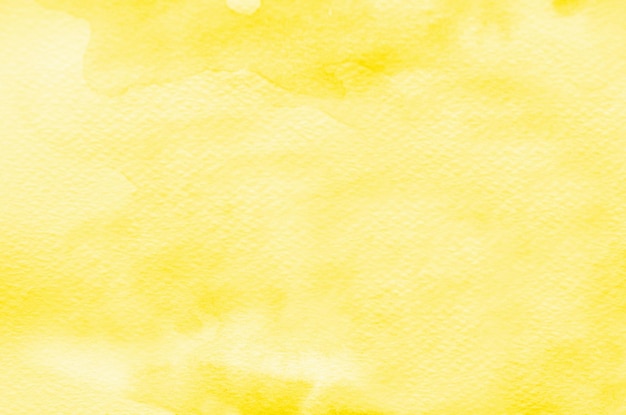 abstract yellow watercolor background texture