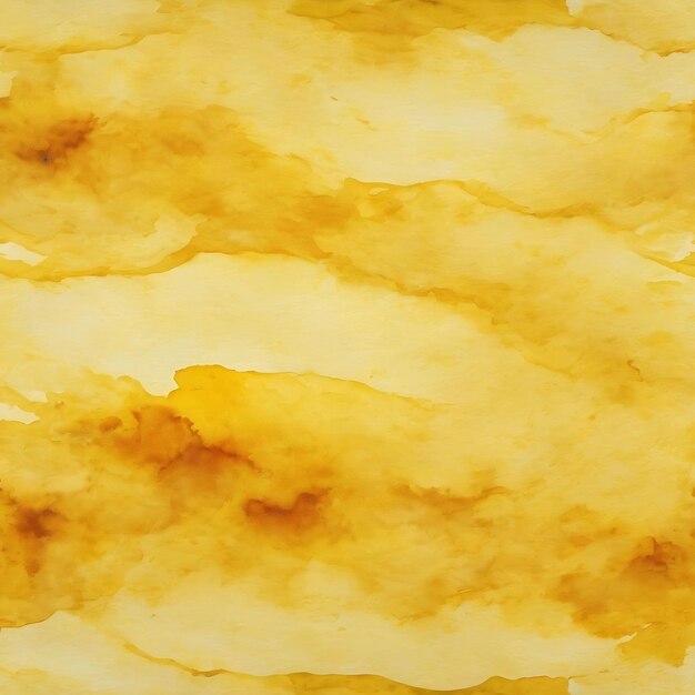 Abstract yellow watercolor background texture