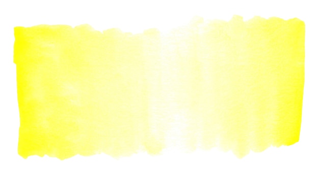 Abstract yellow watercolor background Watercolor spot for text copy space