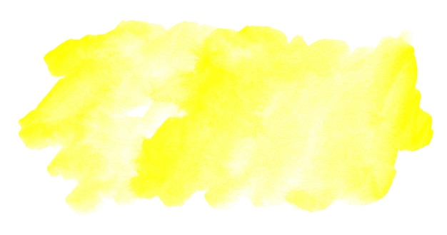 Abstract yellow watercolor background Watercolor spot for text copy space