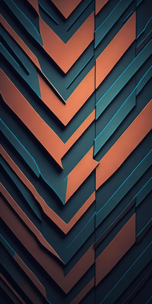 Abstract zigzag lines wallpaper