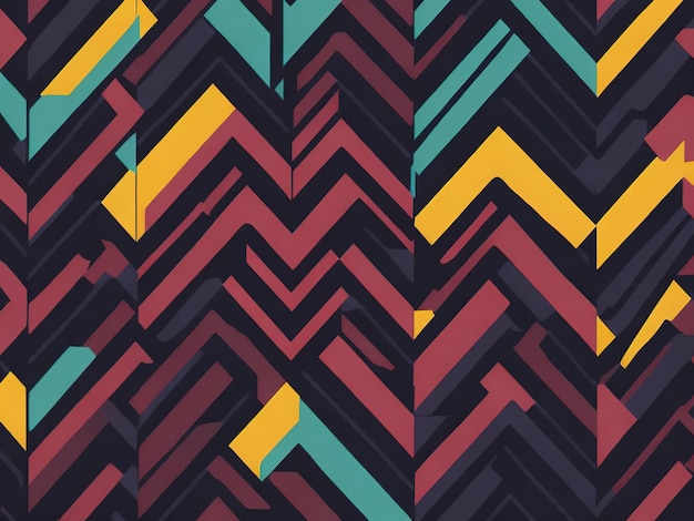 Abstract zigzag lines wallpaper