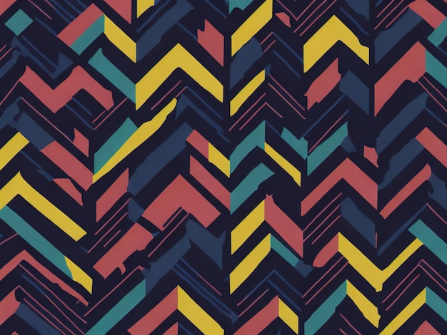 Abstract zigzag lines wallpaper