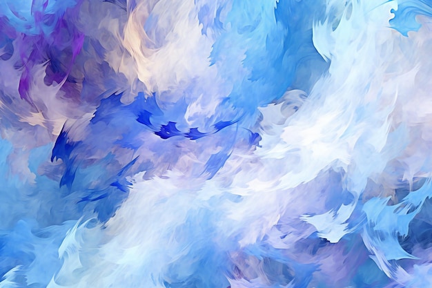 Abstracte achtergrond Blauw palet Raster fractale afbeeldingen Digitale kunst