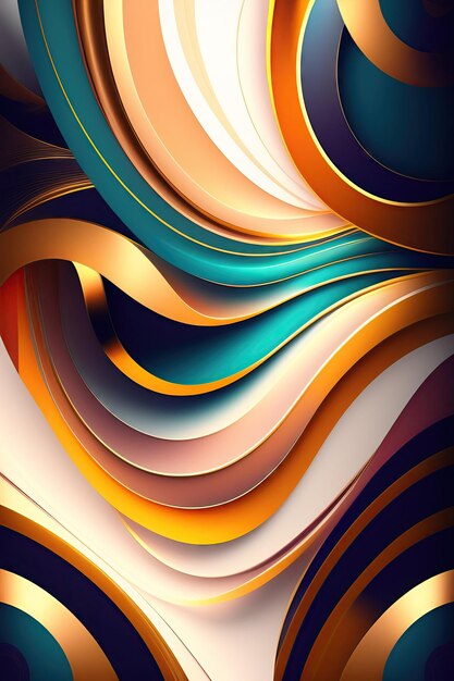 Abstracte achtergrond Elegant minimalistisch patroon voor behang web digitale print ontwerp kunst